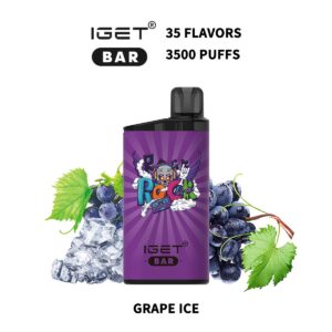 IGET BAR 3500Puffs GRAPE ICE