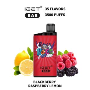 IGET BAR 3500Puffs BLACKBERRY RASPBERRY LEMON