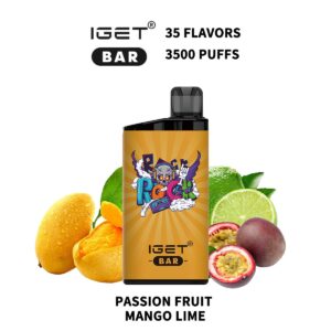 IGET BAR 3500Puffs PASSION FRUIT MANGO LIME