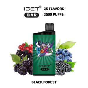 IGET BAR 3500Puffs BLACK FOREST