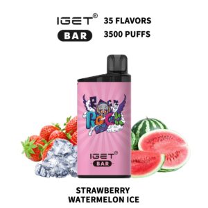 IGET BAR 3500Puffs STRAWBERRY WATERMELON ICE
