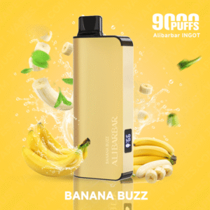 ALIBARBAR 9000PUFFS Banana Buzz